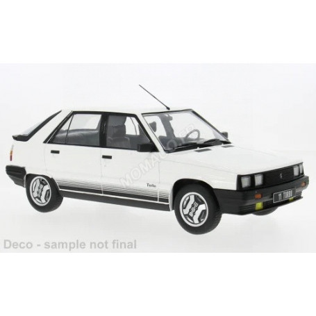 RENAULT 11 TURBO 1985 BLANC