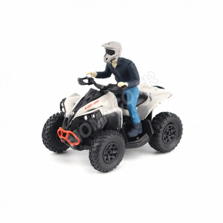 CAN-AM QUAD RENEGADE X XC 1000R MY22 BLANC AVEC FIGURINE