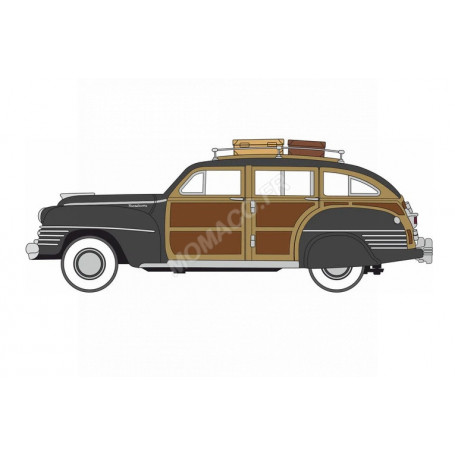 CHRYSLER T AND C WOODY WAGON 1942 NOIR