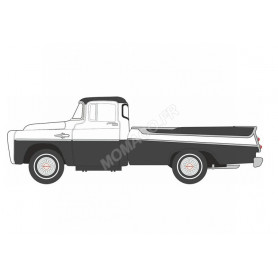 DODGE D100 SWEPTSIDE PICK-UP 1957 BLANC/NOIR