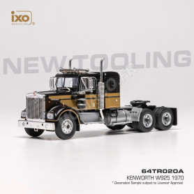 KENWORTH W925 1970 NOIR/OR