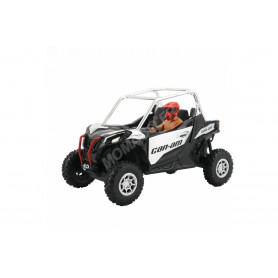 CAN-AM MAVERICK SPORT X XC 1000R ARGENT AVEC FIGURINE