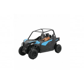 CAN-AM MAVERICK TRAIL DPS 1000 BLEU AVEC FIGURINE