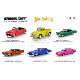 COFFRET DE 6 PIECES : CALIFORNIA LOWRIDERS - SERIES 8
