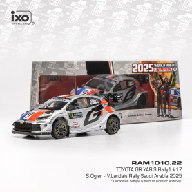 TOYOTA GR YARIS RALLY 1 17 OGIER/LANDAIS RALLYE D'ARABIE SAOUDITE 2025
