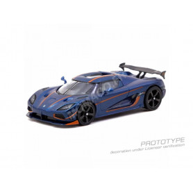 KOENIGSEGG AGERA RS BLEU "DARK BLUE CARBON FIBER"