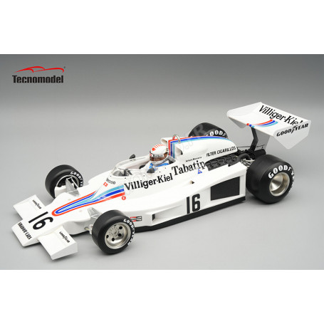 SHADOW DN8 16 ARTURO MERZARIO GRAND PRIX D'AUTRICHE 1977 AVEC FIGURINE