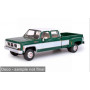 GMC SIERRA GRANDE 3500 DOUBLE CABINE 1973 VERT/BLANC