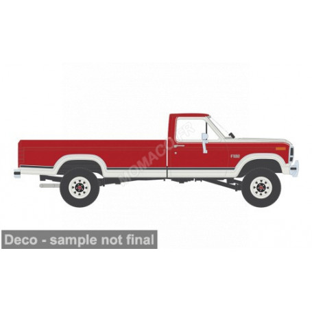 FORD F-250 XLT LARIAT 1984 ROUGE/BLANC