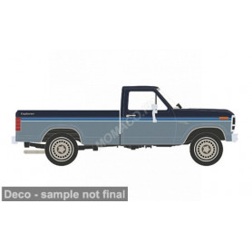 FORD F-150 CUSTOM 1981 BLEU 2 TONS