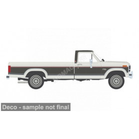FORD F-150 XLT 1986 BLANC/NOIR