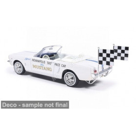 FORD MUSTANG INDIANAPOLIS 500 PACE CAR 1964 BLANCHE