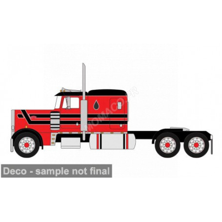 PETERBILT 359 1973 ROUGE/NOIR