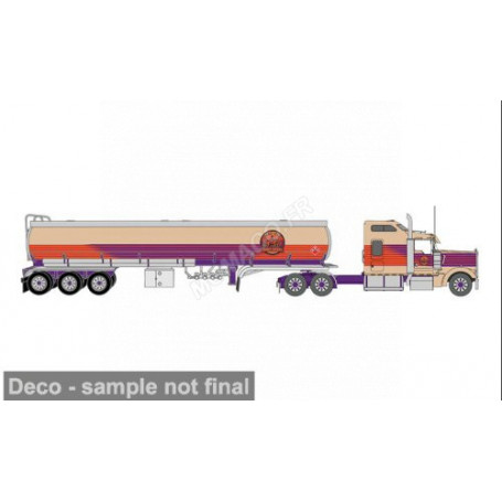 KENWORTH W900 1976 COWBOY STATE AVEC CITERNE