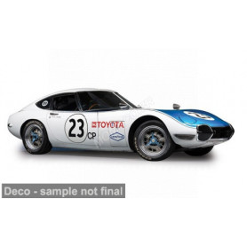 TOYOTA 2000 GT 1967 BLANC/BLEU