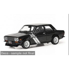 DATSUN 510 1971 NOIR/ARGENT