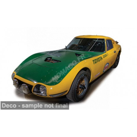 TOYOTA 2000 GT 1966 JAUNE/VERT