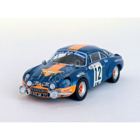 RENAULT ALPINE A110 12 GUILLAUME DE SAINT-PIERRE/REGINE PLESSY CRITERIUM DE LA COTE FLEURIE 1977