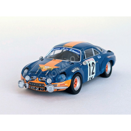 RENAULT ALPINE A110 12 GUILLAUME DE SAINT-PIERRE/REGINE PLESSY CRITERIUM DE LA COTE FLEURIE 1977