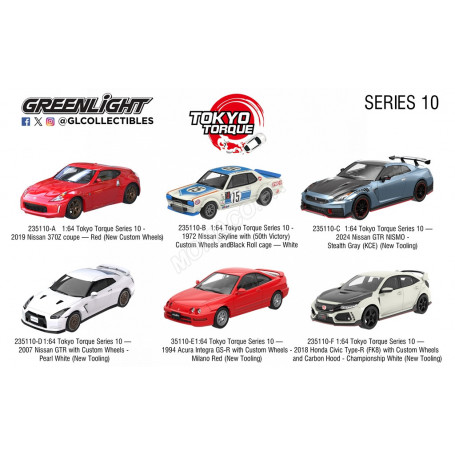 COFFRET DE 6 PIECES : TOKYO TORQUE - SERIES 10