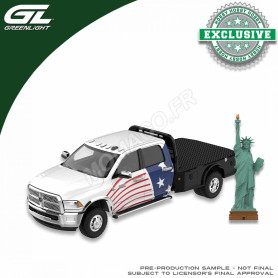 RAM 3500 2018 AVEC FIGURINE STATUT DE LA LIBERTE