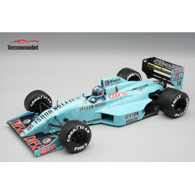 MARCH 881 AVEC PNEUS PLUIE 16 IVAN CAPELLI GRAND PRIX D'ALLEMAGNE 1988 AVEC FIGURINE