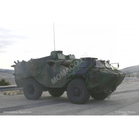 RENAULT VAB HOT MEPHISTO MODULE RENTRE ET BACHE DE CAMOUFLAGE AMOVIBLE 3 TONS OTAN