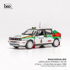 LANCIA DELTA INTEGRALE 16V 4 FIORIO/PIROLLO RALLYE ACROPOLIS 1989
