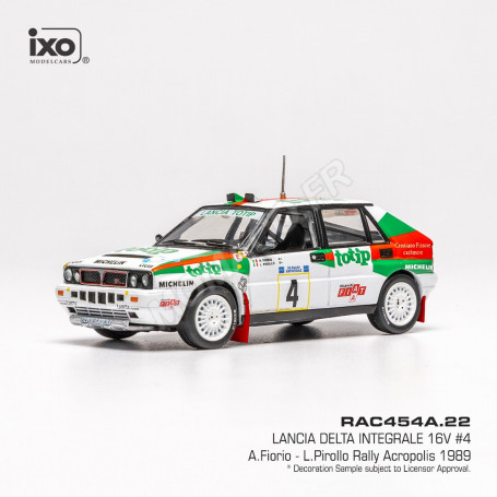 LANCIA DELTA INTEGRALE 16V 4 FIORIO/PIROLLO RALLYE ACROPOLIS 1989