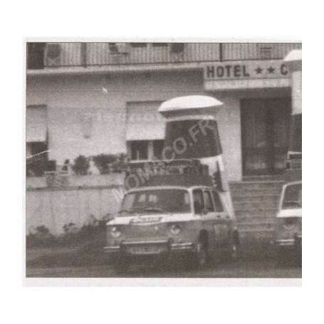 RENAULT 8 GUERTON "BELIN - TDF 1965" VERSION N°2 AVEC PETIT PERSONNAGE