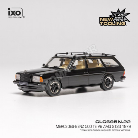 MERCEDES-BENZ 500 TE V8 AMG (S123) 1979 NOIR