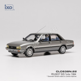 PEUGEOT 505 TURBO 1984 GRIS METALLISE