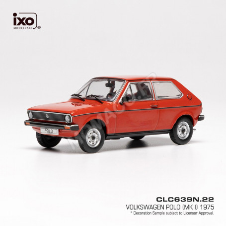VOLKSWAGEN POLO MKI 1975 ROUGE