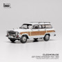 JEEP GRAND WAGONEER 1989 BLANC/BOIS