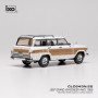 JEEP GRAND WAGONEER 1989 BLANC/BOIS