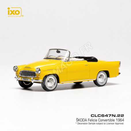 SKODA FELICIA CABRIOLET 1959 JAUNE