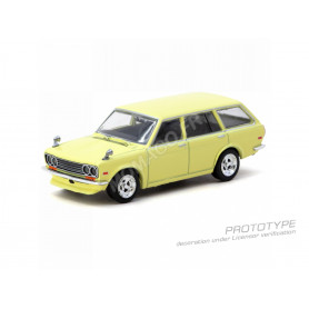DATSUN 510 BLUEBIRD WAGON 1973 JAUNE