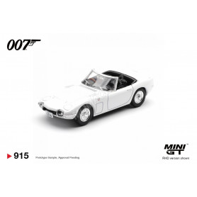 TOYOTA 2000GT "JAMES BOND - ON NE VIT QUE DEUX FOIS (1967)" (BLISTER EDITION JAPONAISE)