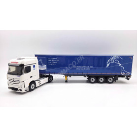 MERCEDES-BENZ ACTROS 5 REMORQUE TAUTLINER "JOURDAN TRANSPORT ET SOLUTIONS"