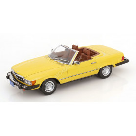 MERCEDES-BENZ 450SL R107 USA "POUR L'AMOUR DU RISQUE" 1979 JAUNE
