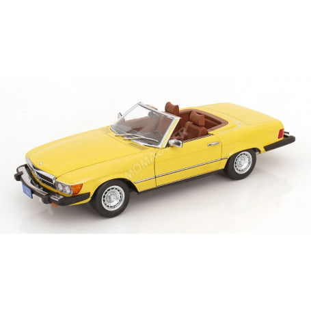 MERCEDES-BENZ 450SL R107 USA "POUR L'AMOUR DU RISQUE" 1979 JAUNE