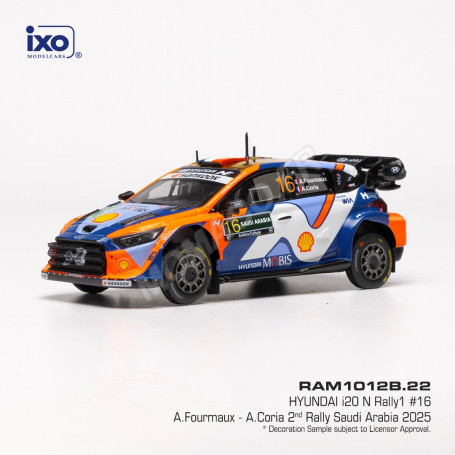 HYUNDAI I20 N RALLY1 16 FOURMAUX/CORIA RALLYE D'ARABIE SAOUDITE 2025