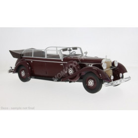 MERCEDES-BENZ 770 (W150) CABRIOLET 1938 ROUGE FONCE/NOIR