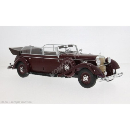 MERCEDES-BENZ 770 (W150) CABRIOLET 1938 ROUGE FONCE/NOIR
