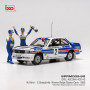 OPEL ASCONA 400 2 RÖHRL/GEISTDÖRFER RALLYE MONTE-CARLO 1982 1ER AVEC 2 FIGURINES