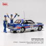 OPEL ASCONA 400 2 RÖHRL/GEISTDÖRFER RALLYE MONTE-CARLO 1982 1ER AVEC 2 FIGURINES