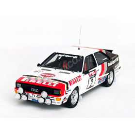 AUDI QUATTRO 2 HANNU MIKKOLA/ARNE HERTZ RALLYE D'ECOSSE 1982 1ER