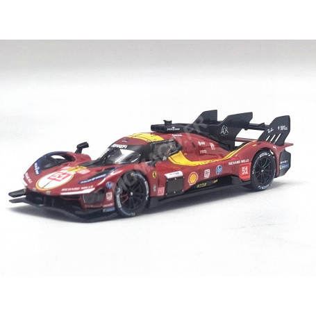 FERRARI 499P 3.0L TURBO V6 "TEAM FERRARI - AF CORSE" 51 A. PIER GUIDI / JAMES CALADO / ANTONIO GIOVINAZZI 24H DU MANS 2025 3EME