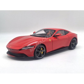 FERRARI ROMA 2019 ROUGE "ROSSO CORSA 322" (BOITE AVEC RHODOID)