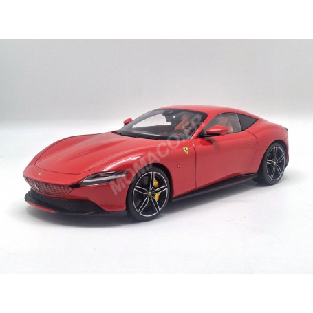 FERRARI ROMA 2019 ROUGE "ROSSO CORSA 322" (BOITE AVEC RHODOID)